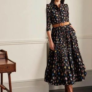 Multi Tiered Maxi Dress
Black, Woodland Bud Size 4 US Brand New